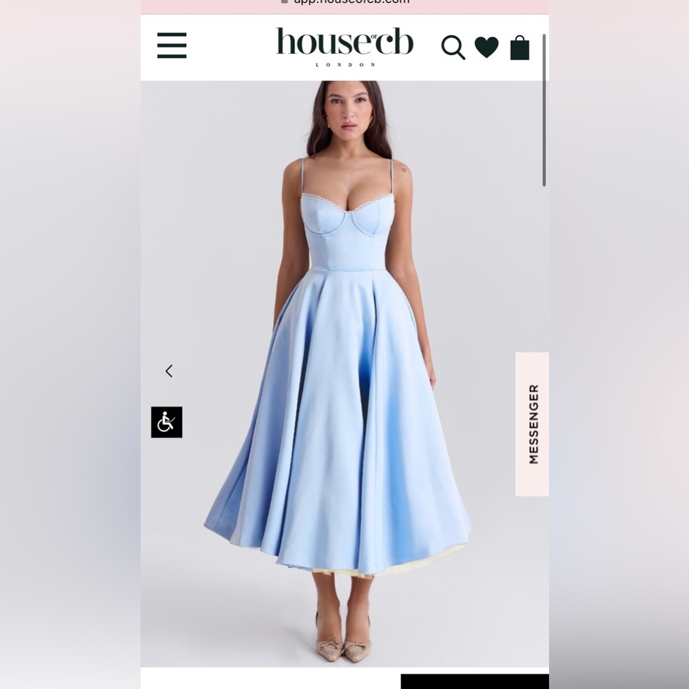 House of CB blue MADEMOISELLE Tulle dress! Sold out!